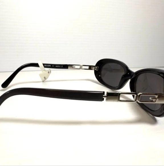 Dolce & Gabbana Gray Sunglasses With Case & Dustbag Full Incusion (NWOT) - Picture 3 of 13